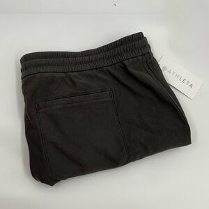 BRAND‎ NEW Athleta Women's 26 Cotton Farallon Gray Shorts